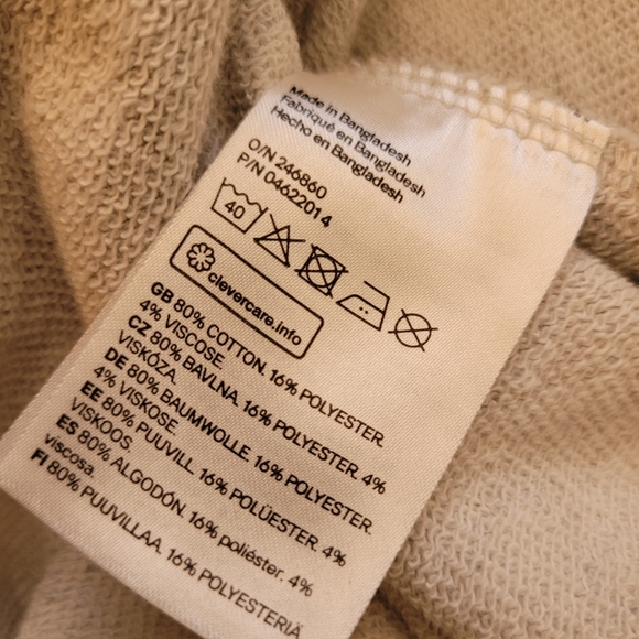 H&M Floral Hooded Sweatshirt - Picture 7 of 7